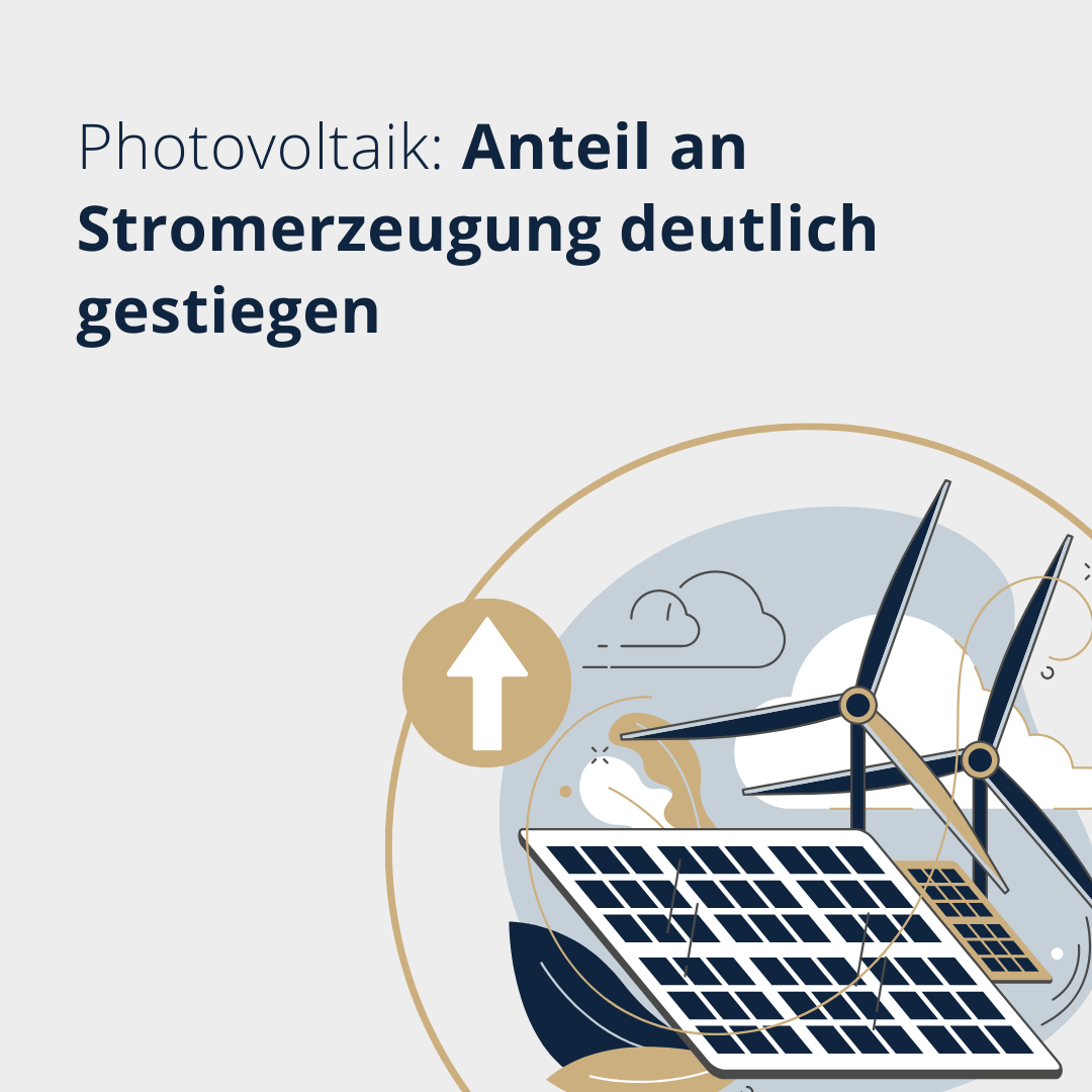 Photovoltaik: Anteil an Stromerzeugung deutlich gestiegen