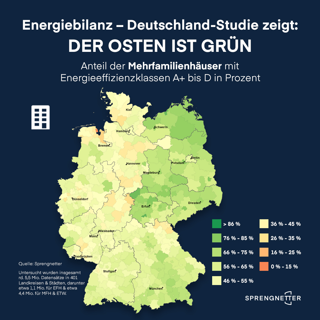 Energiebilanz – Deutschland-Studie bestätigt: So grün ist der Osten